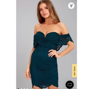 EUC Lace Off-the-Shoulder Bodycon